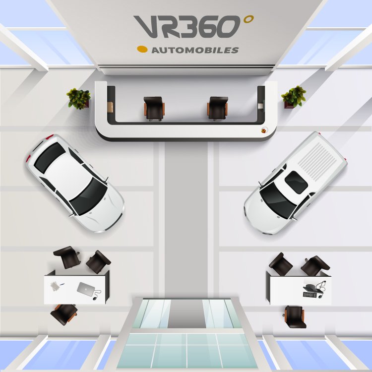 Visite virtuelle voiture photo panoramique